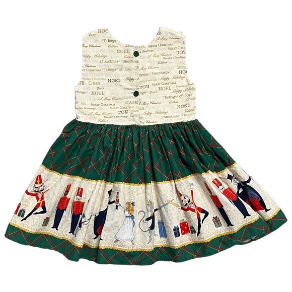 Chris N Missy 5Y Handmade Christmas Nutcracker Ballet Dress - Picture 9 of 9